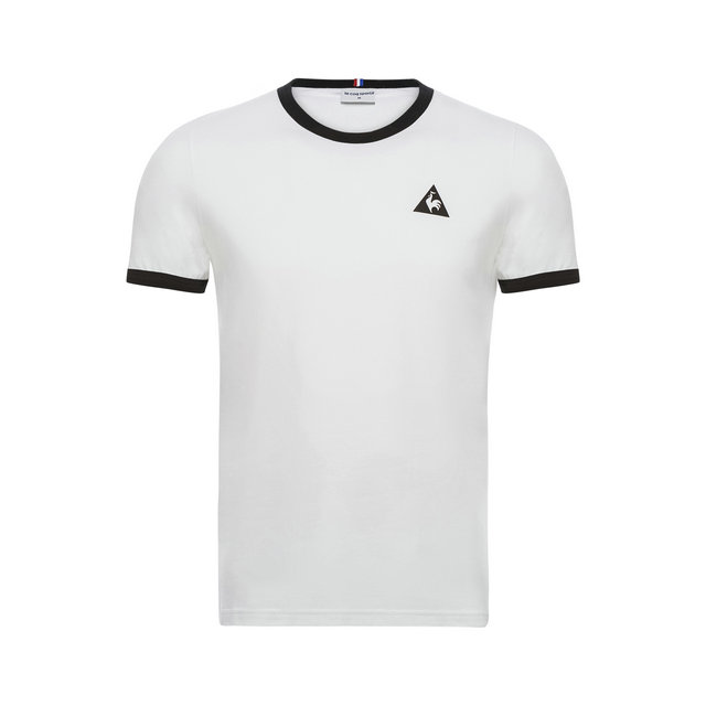 T-shirt Essentiels Le Coq Sportif Homme Blanc Noir